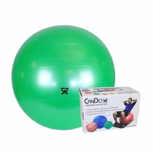 CanDo Green Inflatable Exercise Ball